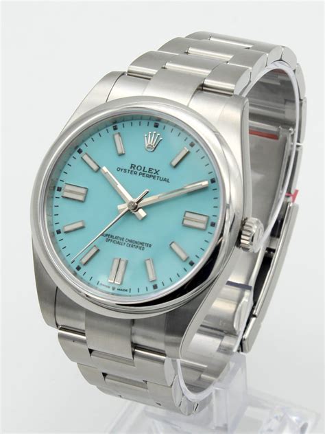 rolex aqua face|rolex turquoise dial.